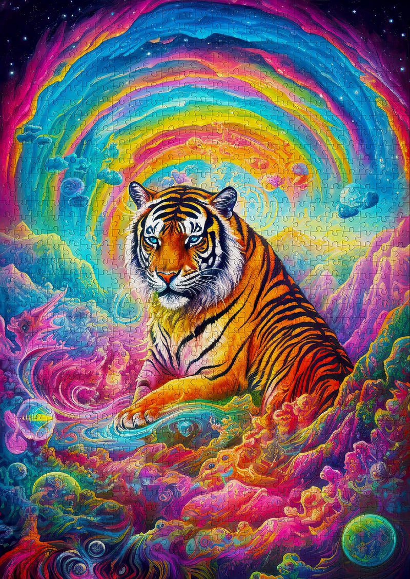 ENJOY - Where Tigers Reign (1000-Piece Puzzle) - Limolin 