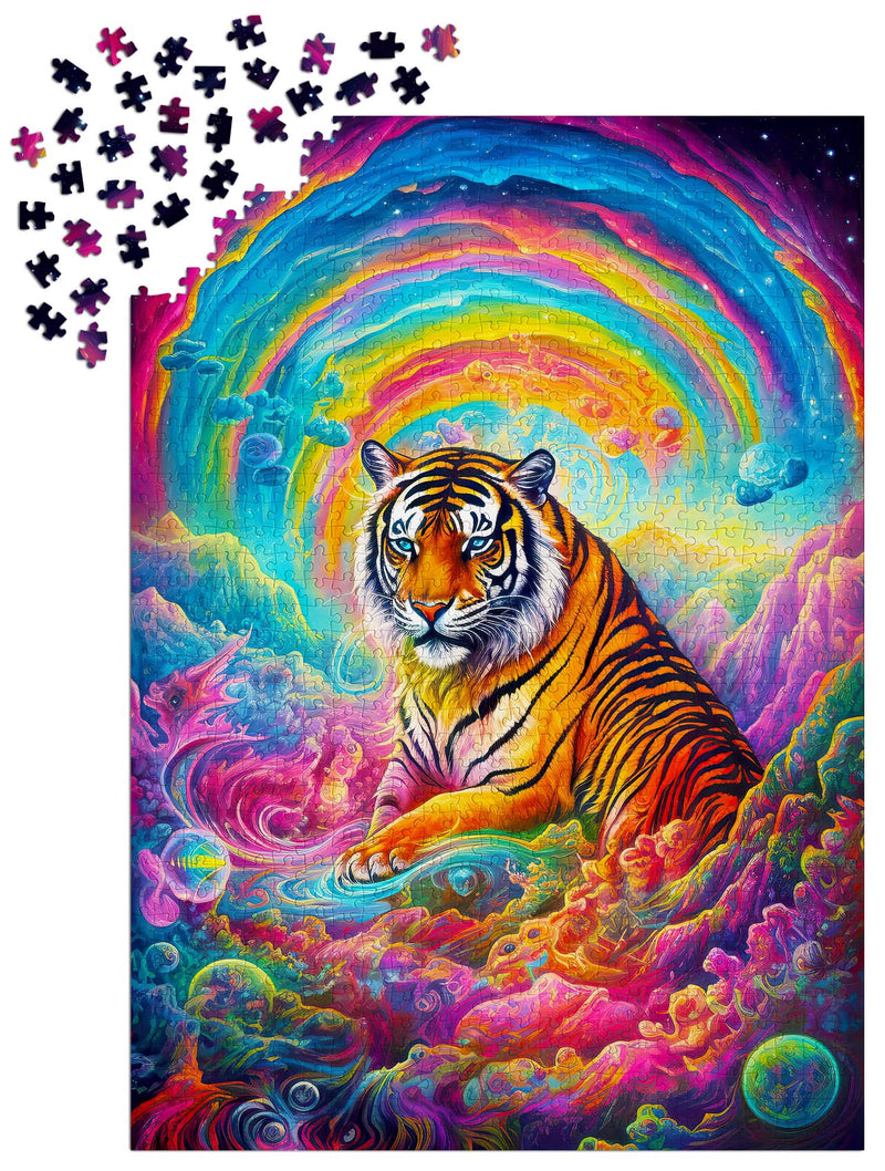 ENJOY - Where Tigers Reign (1000-Piece Puzzle) - Limolin 