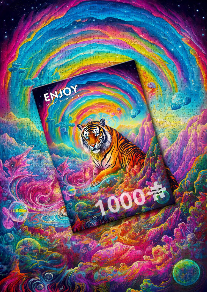 ENJOY - Where Tigers Reign (1000-Piece Puzzle) - Limolin 