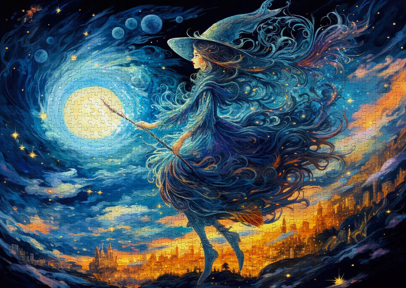 ENJOY - Witch's Night Out (1000-Piece Puzzle) - Limolin 