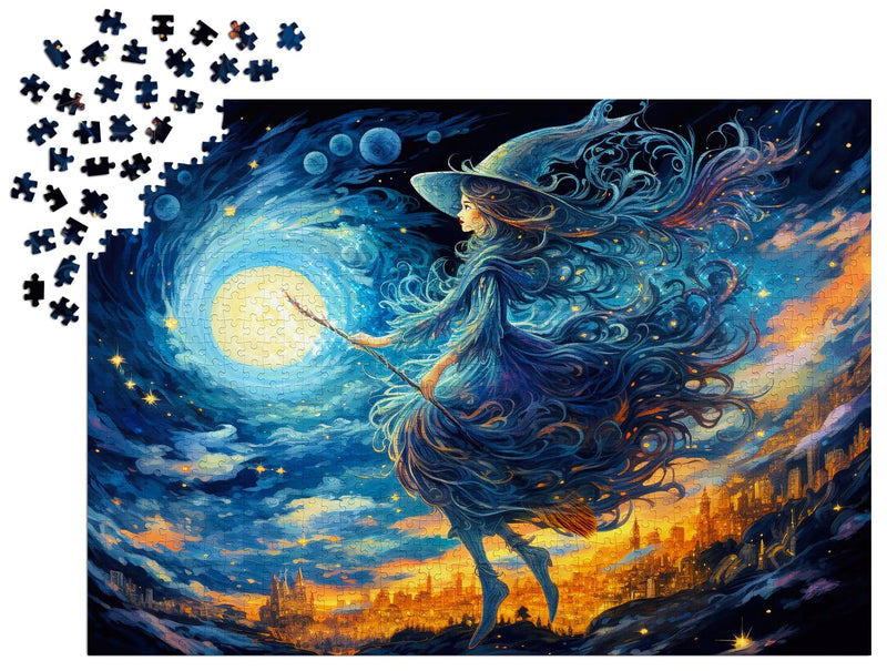 ENJOY - Witch's Night Out (1000-Piece Puzzle) - Limolin 