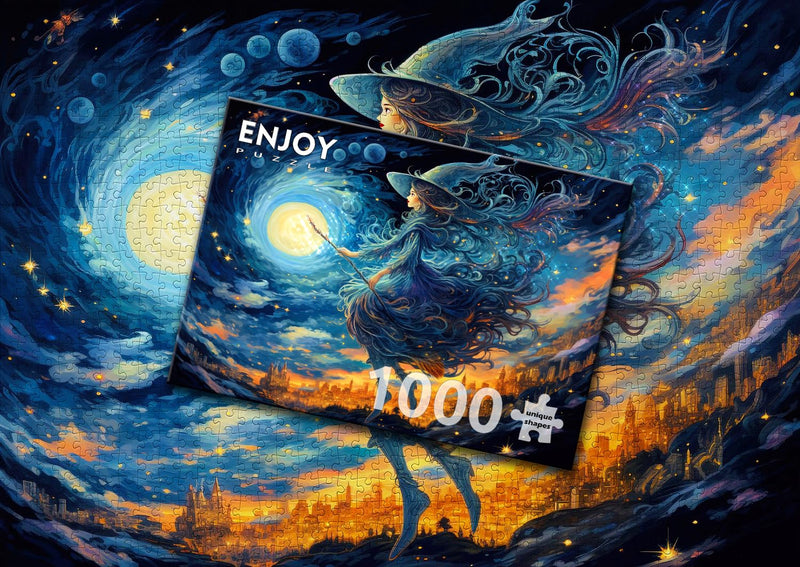ENJOY - Witch's Night Out (1000-Piece Puzzle) - Limolin 
