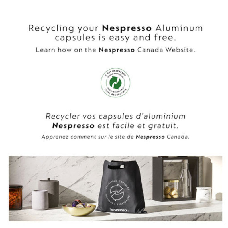 Nespresso Vertuo ENV135BAECA with Aeroccino, Piano Black — Factory Serviced