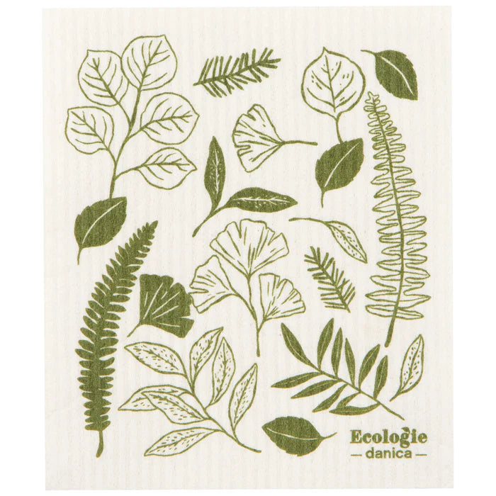 now designs - swedish dishcloth Fern & frond