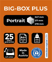 EXACOMPTA -  BIG-BOX PLUS ECOBLACK BLACK 5 Drawers - Limolin 