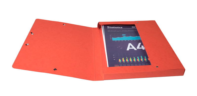 EXACOMPTA - BOX FILE PRESSBD FILE A4 25MM - ASSORTED COLOURS - Limolin 