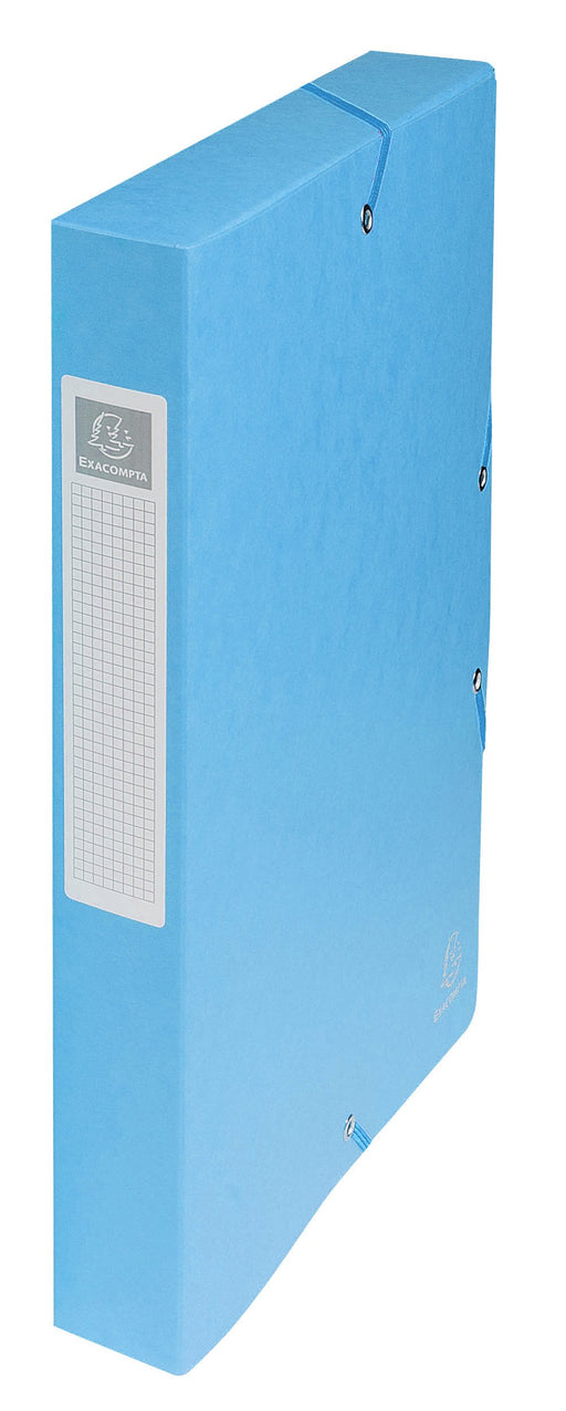 EXACOMPTA - BOX FILE PRESSBD FILE A4 40MM - ASSORTED COLOURS - Limolin 
