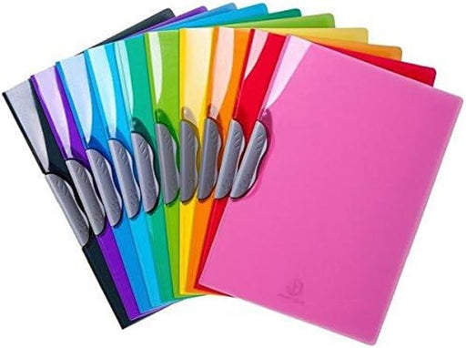 EXACOMPTA -  CLIP FOLDER IDERAMA PP AST - ASSORTED COLOURS - Limolin 