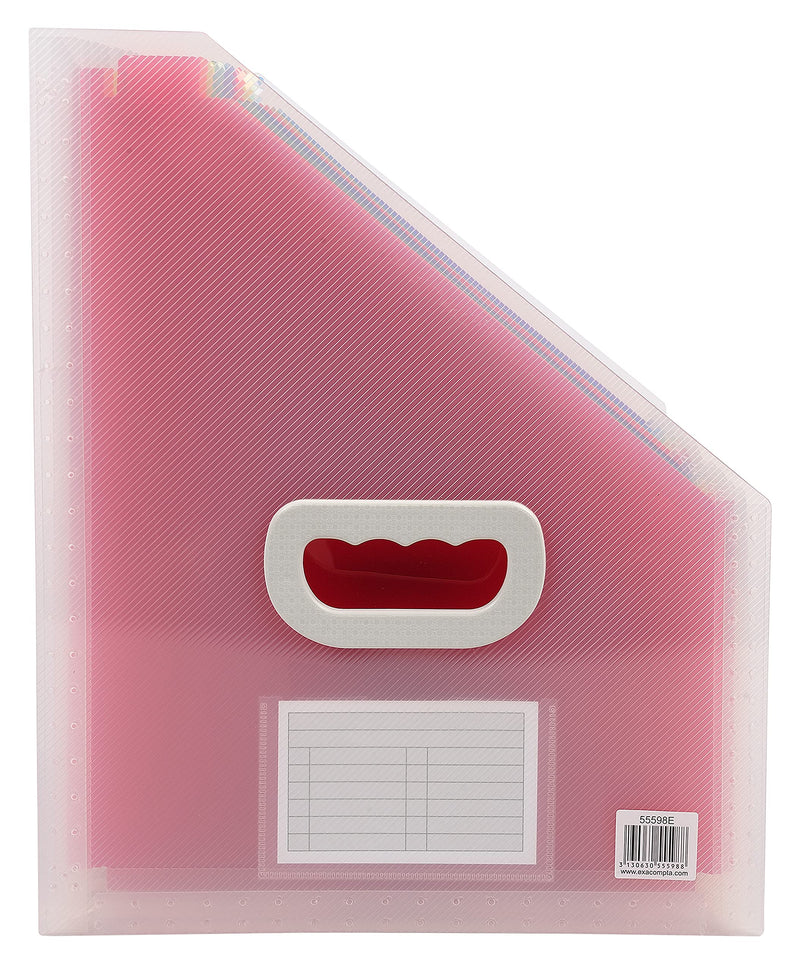 EXACOMPTA - FILE CRYSTAL EXPAND FIL 26.5X32.5CM 12P - CRYSTAL - Limolin 