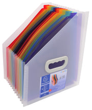 EXACOMPTA - FILE CRYSTAL EXPAND FIL 26.5X32.5CM 12P - CRYSTAL - Limolin 