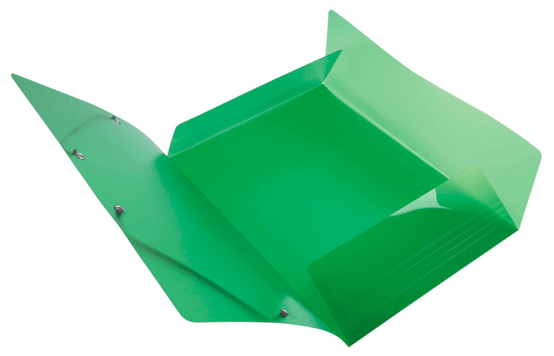 EXACOMPTA - IDERAMA ELASTICATED FOLDER (3-FLAP) PP, A4 - ASSORTED COLOURS - Limolin 