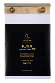 EXACOMPTA - NO.2 DESK PAD 16X10CM DOTS - WHITE - Limolin 