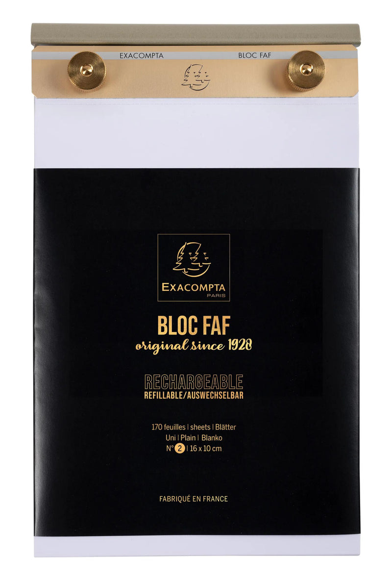 EXACOMPTA - NO.2 DESK PAD 16X10CM DOTS - WHITE - Limolin 