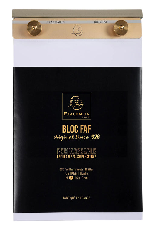 EXACOMPTA - NO.2 DESK PAD 16X10CM DOTS - WHITE - Limolin 