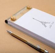 EXACOMPTA - NO.3 DESK PAD 18.5X11.5CM PLAIN - WHITE - Limolin 