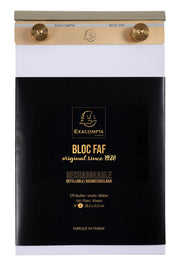 EXACOMPTA - NO.3 DESK PAD 18.5X11.5CM PLAIN - WHITE - Limolin 