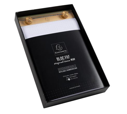 EXACOMPTA - NO.4 DESK PAD 21X13.5CM DOTS - WHITE - Limolin 