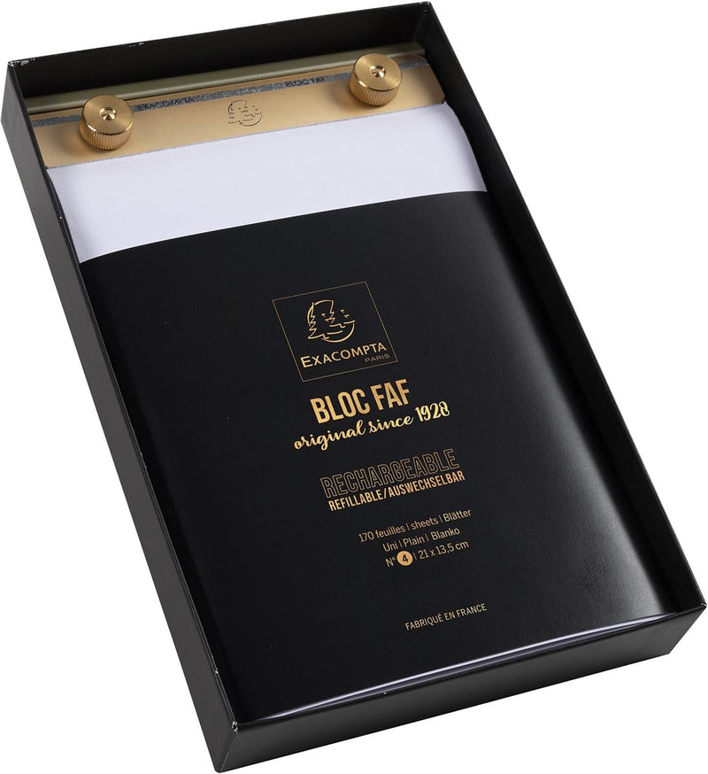 EXACOMPTA - NO.4 DESK PAD 21X13.5CM PLAIN - WHITE - Limolin 