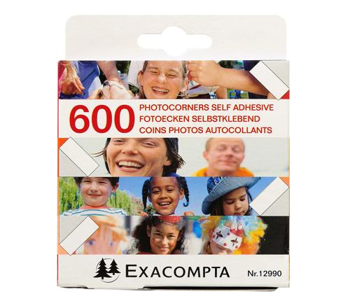 EXACOMPTA - PHOTO CORNERS SELF ADHESIVE - CRYSTAL - Limolin 