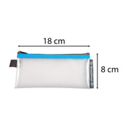 EXACOMPTA - ZIPPED EVA POCKET/PENCIL CASE (8X18CM) - ASSORTED COLOURS - Limolin 