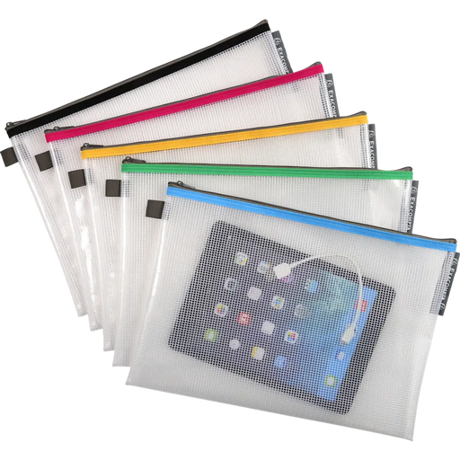 EXACOMPTA - Zipped Pocket EVA (Asst: 5 colors) - Limolin 