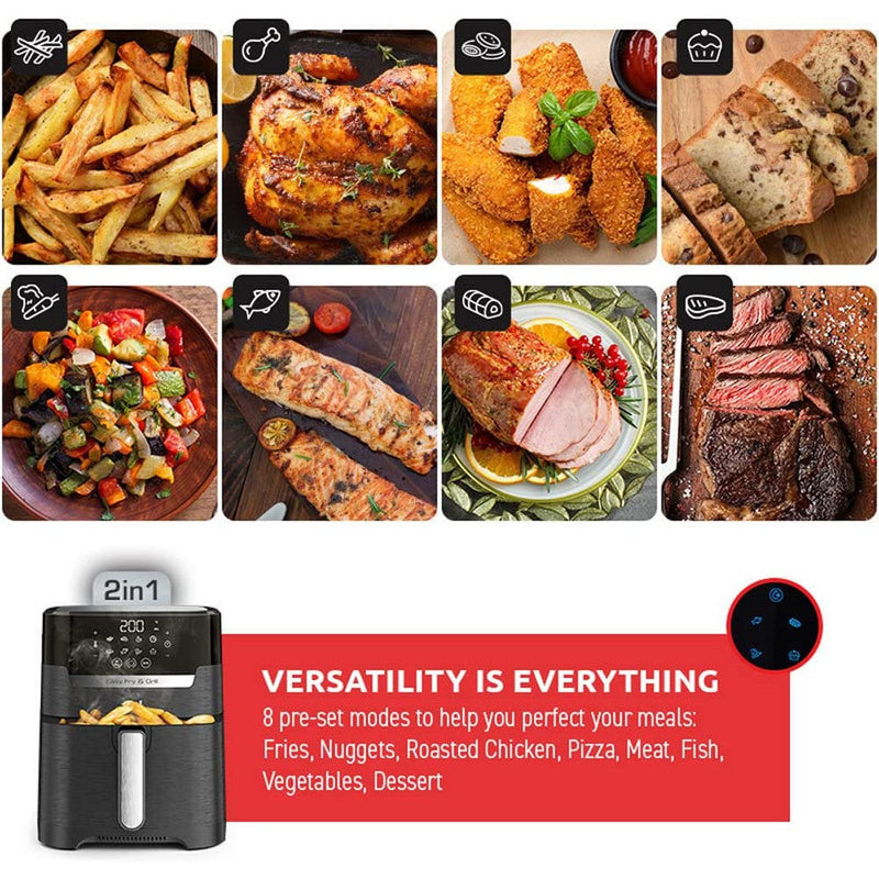 T-fal Easy Fry Air Fryer & Grill EY505850, 4.2 L