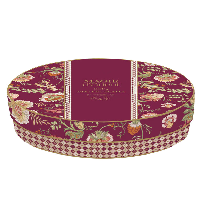 Easy Life - MAGIE D'ORIENT - Dessert Plate -  Set of 4 | 19 cm / 7.5 in