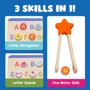Educational Insights - ABC & LETTER SOUNDS WOODEN PUZZLE - Limolin 