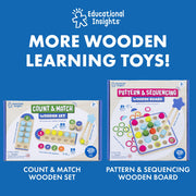 Educational Insights - ABC & LETTER SOUNDS WOODEN PUZZLE - Limolin 