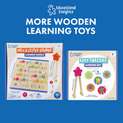 Educational Insights - COUNT & MATCH WOODEN SET - Limolin 
