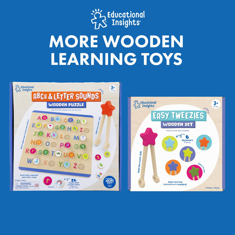 Educational Insights - COUNT & MATCH WOODEN SET - Limolin 