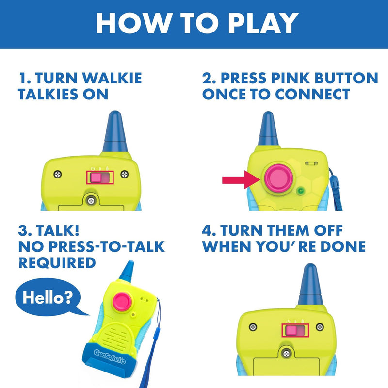 Educational Insights - Geosafari Jr My First Walkie Talkies - Limolin 