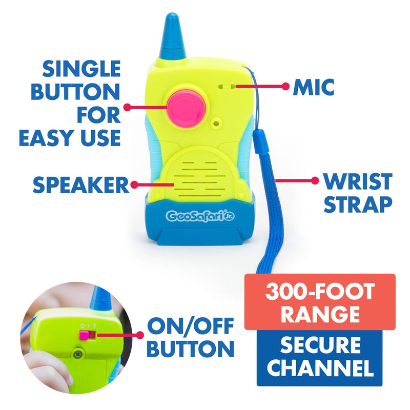 Educational Insights - Geosafari Jr My First Walkie Talkies - Limolin 