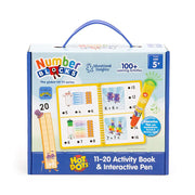 Educational Insights - Hot Dots Numberblocks 11 - 20 Activity Book - Limolin 