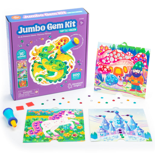 Educational Insights - JUMBO GEM CRAFT KIT - Limolin 