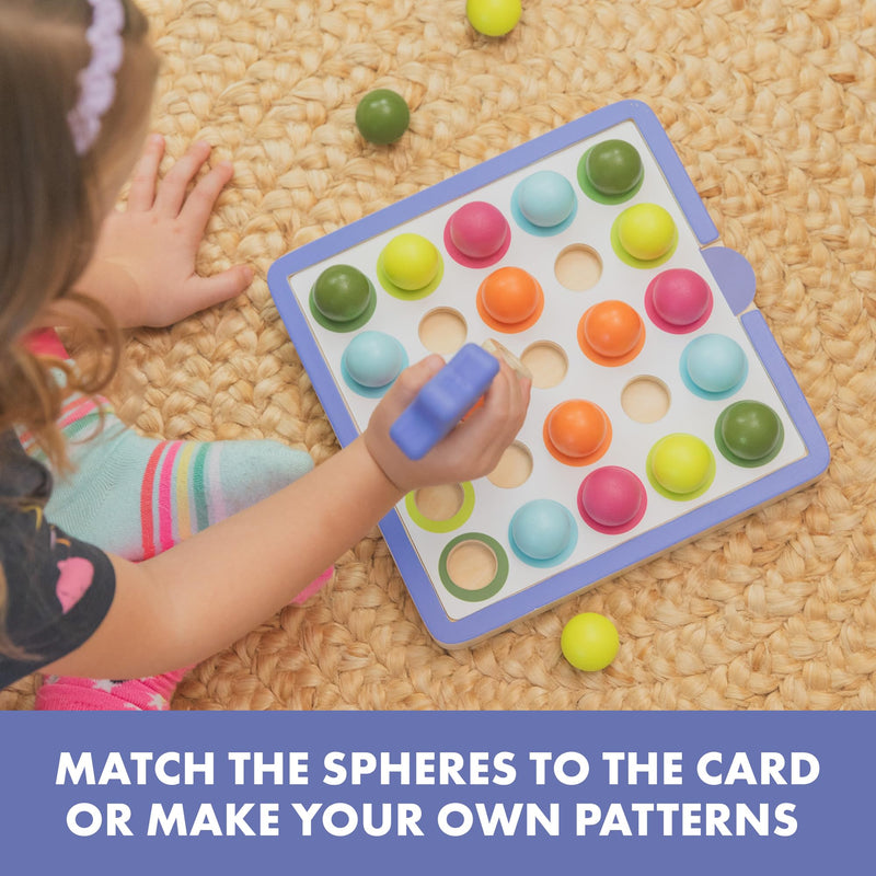 Educational Insights - PATTERN & SEQUENCING WOODEN BOARD - Limolin 
