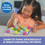 Educational Insights - PATTERN & SEQUENCING WOODEN BOARD - Limolin 