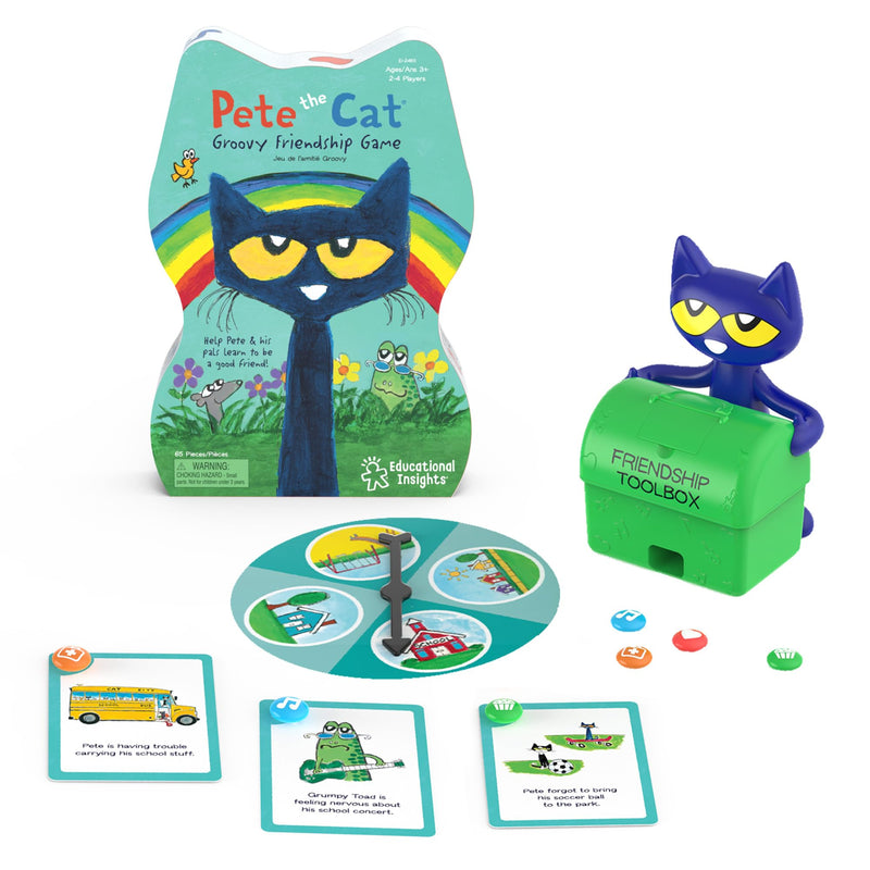 Educational Insights - PETE THE CAT GROOVY FRIENDSHIP GAME - Limolin 