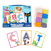 Educational Insights - Playfoam Shape & Learn Pete The Cat Groovin" Alphabet - Limolin 