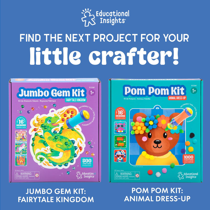 Educational Insights - TUFTING PUNCH POPPER KIT - Limolin 