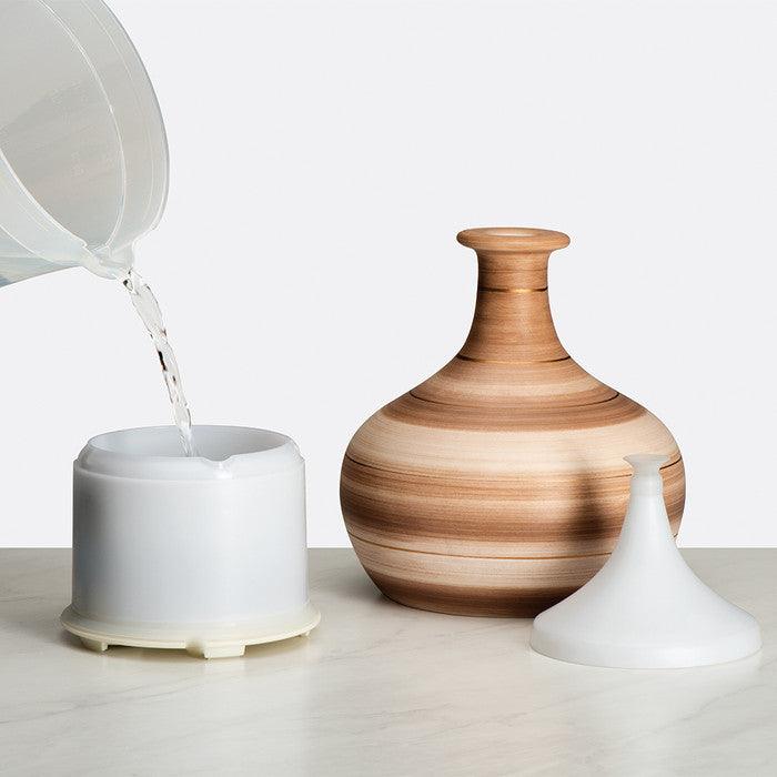 Ellia - Wander Cordless Essential Oil Ceramic Rechargeable Diffuser, Brown - Limolin 