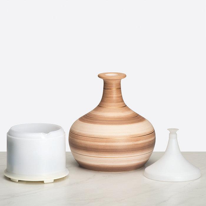 Ellia - Wander Cordless Essential Oil Ceramic Rechargeable Diffuser, Brown - Limolin 