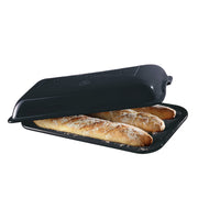 Emile Henry Baguette Baker and Mold 39.5x23cm / 15.5x9" 3.7L - Limolin 