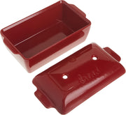 Emile Henry Bread Loaf Baker 9.4 x 5", Burgundy, Capacity:&nbsp;2.1 qt - Limolin 