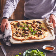 Emile Henry CREAM, MAESTRO Pizza Stone, 43.5x33.4x3.5cm, 15mm thick - Limolin 