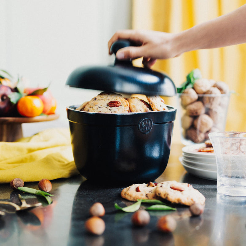 Emile Henry Cookie Jar, 19x18x23cm, 2.75L - Limolin 