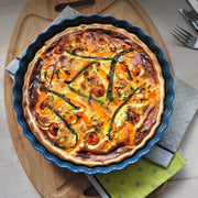 Emile Henry Deep Flan Dish, D-29cm/11.5" 2L/2.1qt - Limolin 