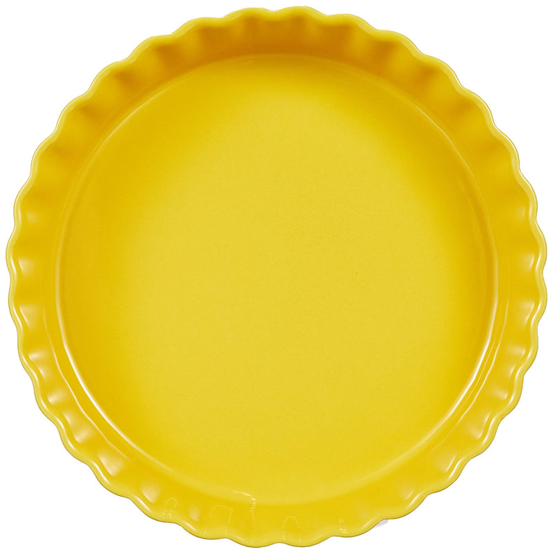 Emile Henry Deep Flan Dish, D-29cm/11.5" 2L/2.1qt - Limolin 