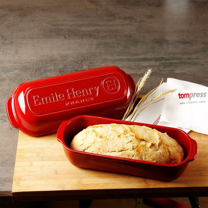 Emile Henry Large Bread Loaf Maker 39.5x16x15cm/15.5x6.2" 2.6L - Limolin 