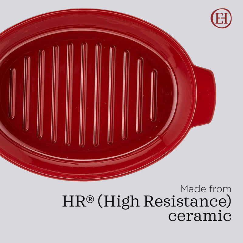 Emile Henry Large Roaster 41.5x27.5cm - Limolin 